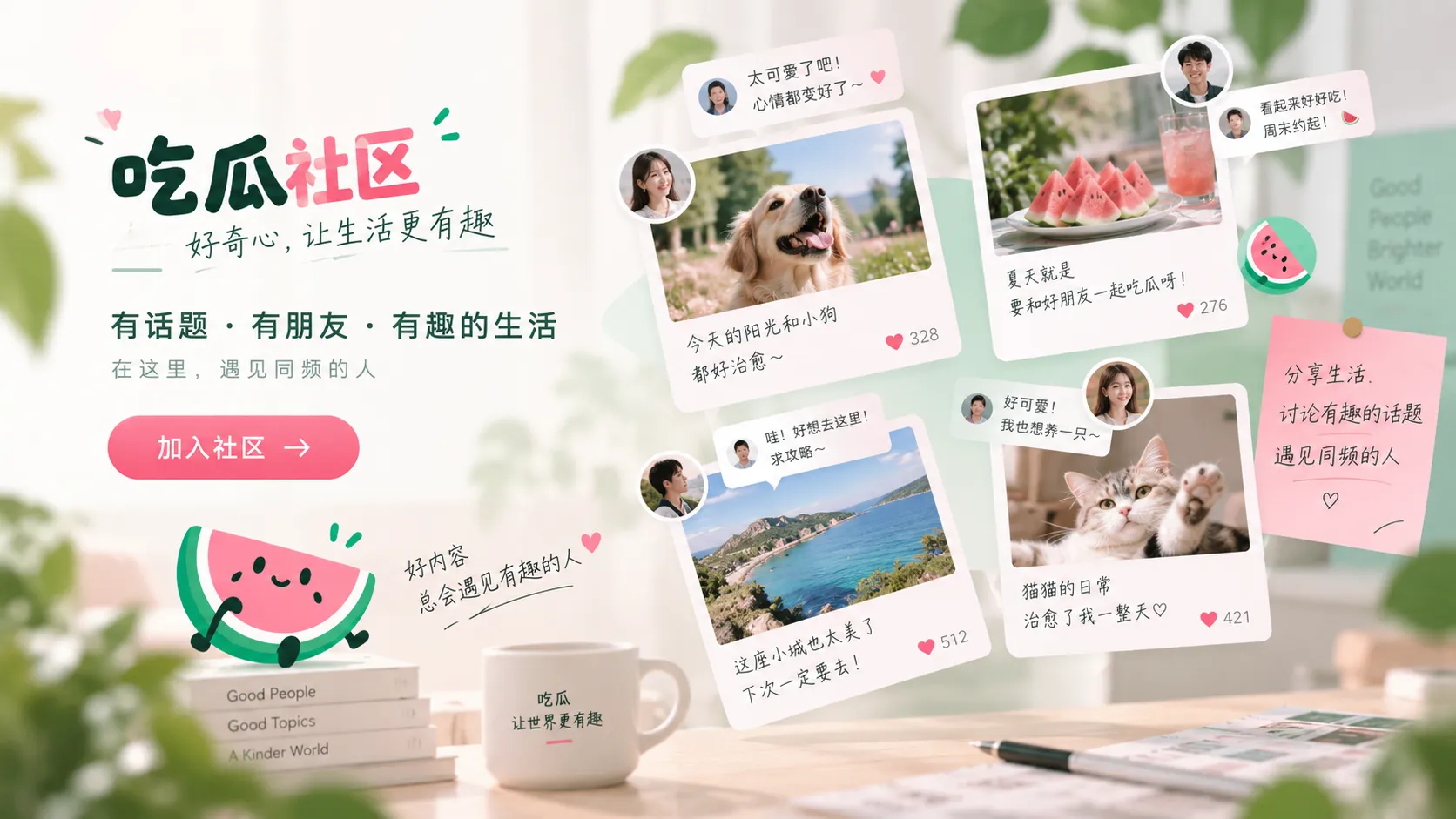 品牌活动同框视觉图